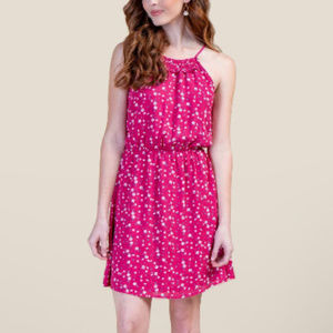 NWT Francesca's Robin Smocked Top Floral Dress